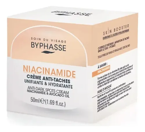 Crema Antimanchas Niacinamida 50ml Byphasse Hidratante Facial Todo Tipo De Piel Día/noche