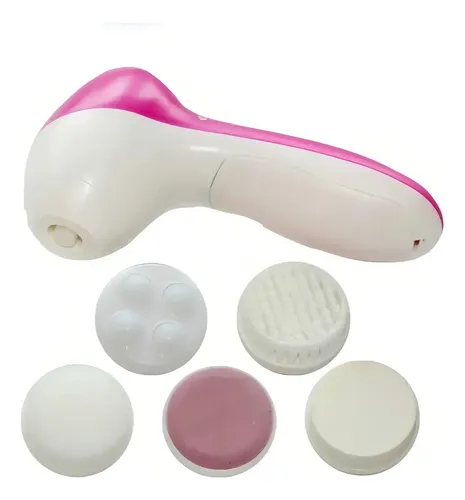 Cepillo Facial Limpieza Profunda 5 En1 Masajeador Exfoliante