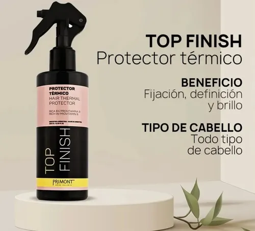 Protector Térmico Primont + Alisado Luminoliss Alisado 250g