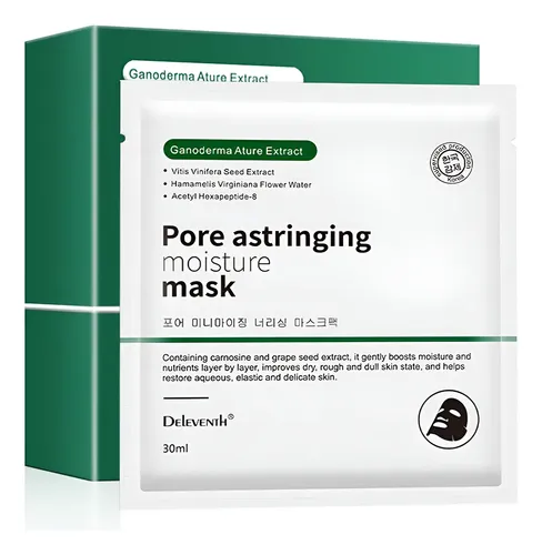 Set Mascarilla Poro Astringente Hidratante Deleventh X10 Und Todo Tipo De Piel