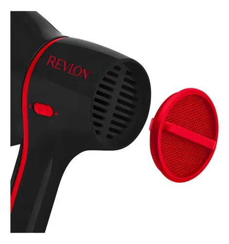 Secador De Pelo Revlon RVDR5320 Air Flow Versatil Boquilla 90° Color Negro