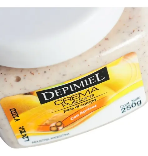 Depimiel Crema Exfoliante Pulidora Post Depilación 250gr