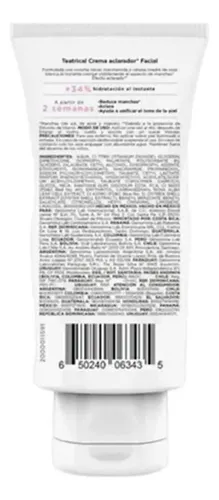 Cuidado Facial Teatrical Aclarador De Manchas De 75 Ml