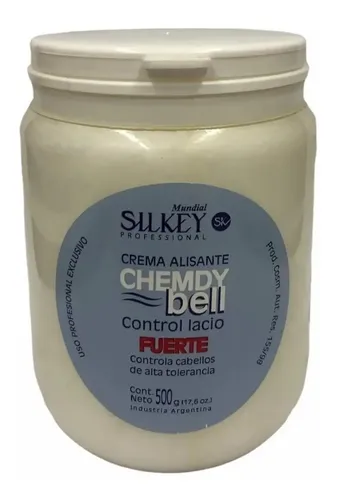 Crema Alisado Profesional Silkey Alisante Fuerte 500g