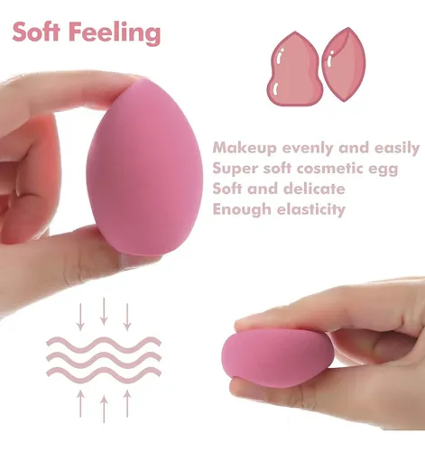 Esponjas De Maquillaje 8 Piezas Qd O-shen