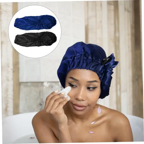 2 Piezas Gorro De Satén Con Hebilla Para