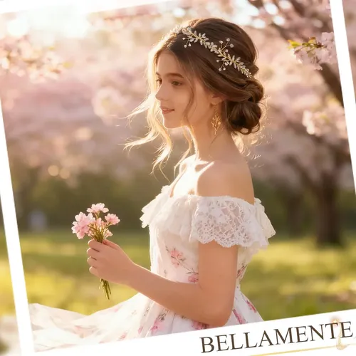 Tocado Novia Oro Cabello Pedreria Accesorios Tiara Diadem /s