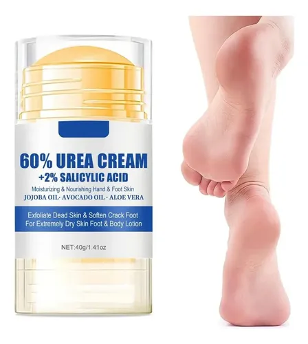 Crema Para Pies 60% Urea + 2% Ácido Salicílico 40 G Blanco