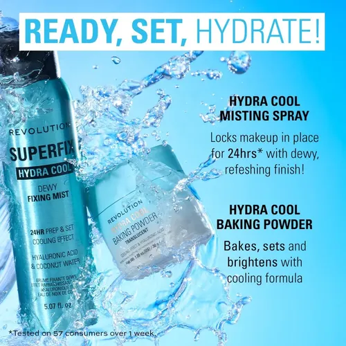 Revolution Hydra Cool Polvo Suelto Fijador 30 Ml
