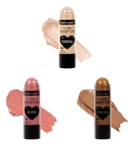 Wet N Wild Megaglo Barra Corrector Y Contorno 31g Rosa