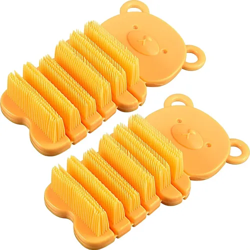 Cepillo Depurador De Uñas Para Niños, 2 Piezas, Cepillo De U