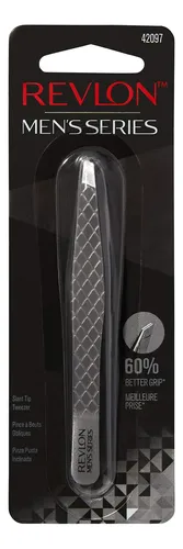 Pinzas Revlon Para Depilación De Cejas Para Hombre, Serie S,