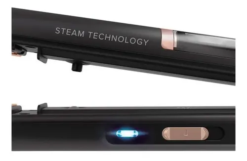 Planchita de pelo Bellissima Imetec My Pro Steam B28 100 negra y cobre