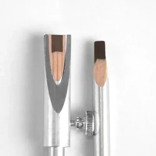 4pcs Eyebrow Pencil Sharpener, Sharpening Tip, Tool Plata-4pcs