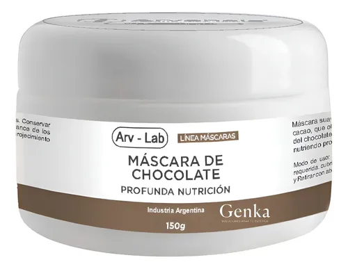 Mascara De Chocolate Profunda Nutrición 150g Arvensis