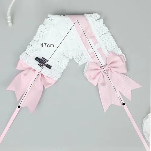 Diadema Hair Hoop Para Mujer Para Halloween Y San Valentín Rosa