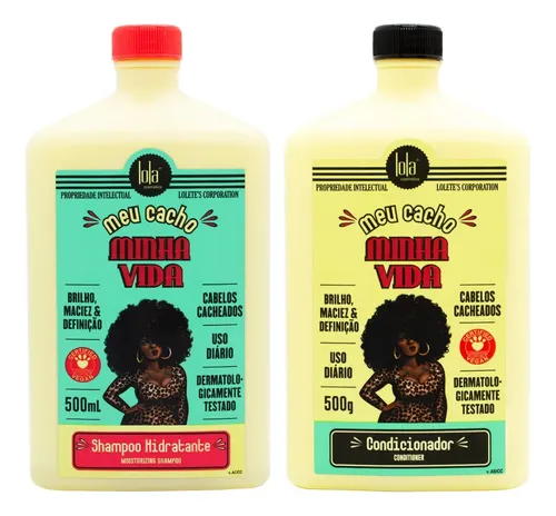 Lola Cosmetics Meu Cacho Minha Vida Shampoo Acondicionador