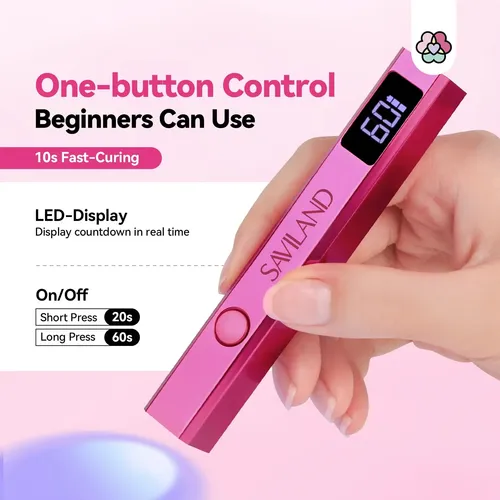 Luz Uv Para Uñas 12 W Lámpara Led Secado Rápido 2025