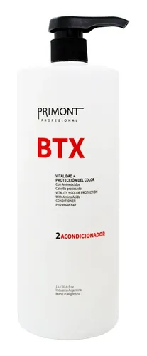 Primont Kit Btx Shampoo + Acondicionador Procesados 1lt