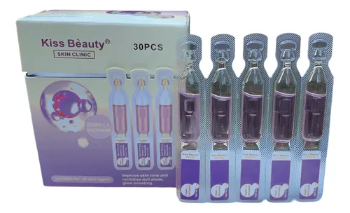 Ampollas Faciales X30 Peptidos Vitamina C Niacinamida