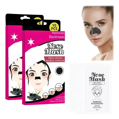 Parche X10 Nariz Rostro Mascarilla Limpieza Puntos Negros Todo Tipo De Piel
