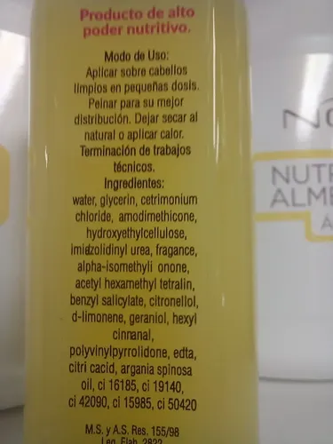 Emulsión Argán Nutritiva Sin Enjuague Azeda 60cc.