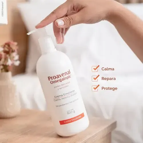 Proavenal Omegatopic Crema Emoliente Hidrata Piel Seca 500g