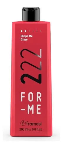 Gel Fijador Natural 222 Shape Me Glaze For Me Framesi 200ml