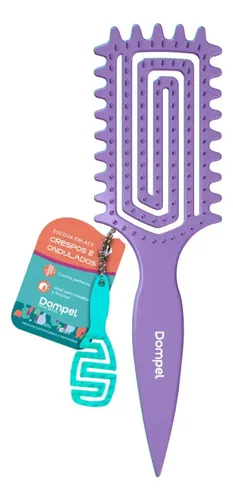 Dompel Cepillo Escova Enlace Flexible Cepillo Cabello