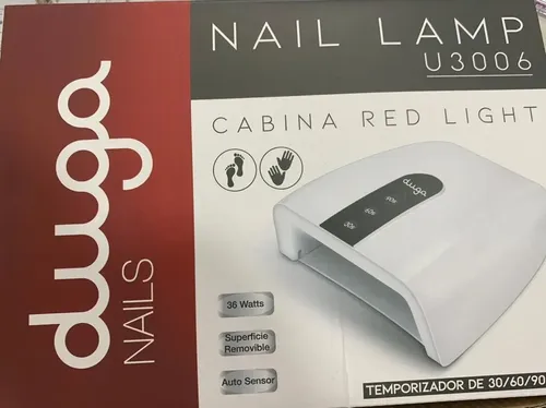 Cabina P/ Uñas Uv Led Red Ligth 36w Duga Temporizador U3006