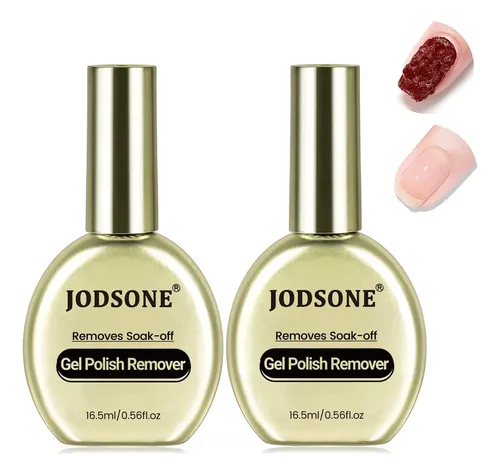 Removedor Gel Uñas Jodsone 16.5ml 2 Unidades Sin Remojo