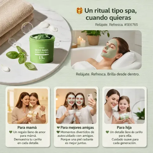 Mascarilla Facial De Burbujas 90g Para Todo Tipo De Piel Tod