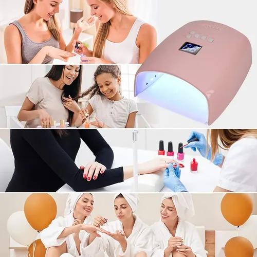Cabina S10 City Girl Lámpara Uv Led Uñas Manicura 66 Watts