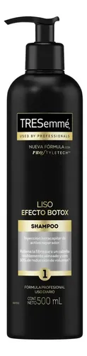 Shampoo Tresemme Liso Efecto Botox 500ml