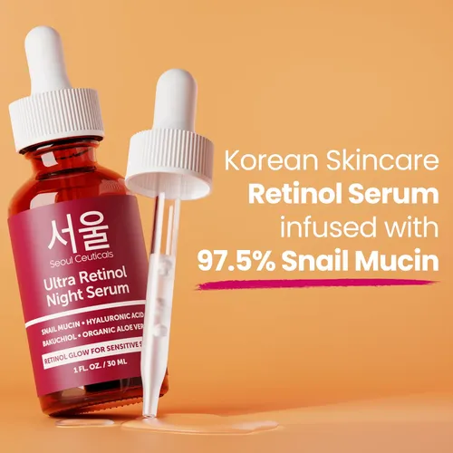 Sérum De Noche Seoulceuticals Retinol 1% 30 Ml