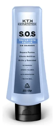 Tratamiento Capilar S.o.s Keratotek Sin Enjuague 120g