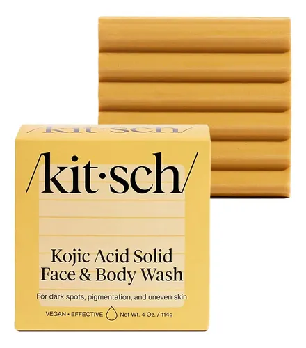 Barra De Jabón Kitsch, Barra Facial Y Corporal De Ácido Kóji