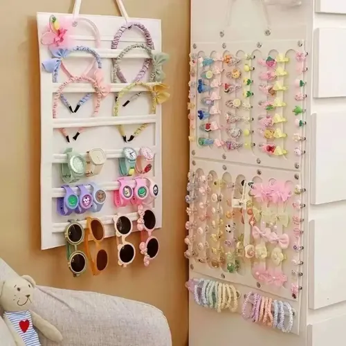 Soporte Para Moños Y Cintas, Organizador De Clips De Fieltro