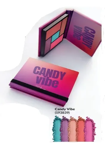 Paleta De Sombras Avon Sweet Vibes Color Trend 5 Tonos Color Candy Vibe