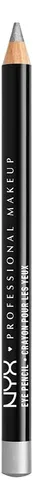 Lápiz Delineador Nyx Slim Eye Plata