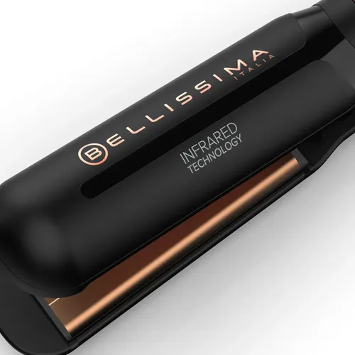 Planchita De Pelo Bellissima Italia B8 200 My Pro Infrared Color Negro