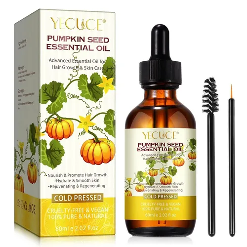 Aceite De Semillas De Calabaza Para El Crecimiento Del Cabello, 6