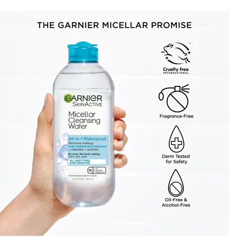 Garnier Skinactive Micellar Cleansing Water, All-in-1