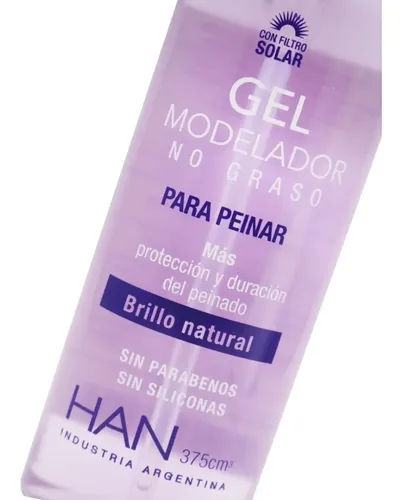 Gel Modelador De Pelo No Graso Han Curly Girl 375ml E