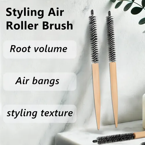 Hair Brush Jaasuee, Minipeine Con Rodillo, 27 Cm