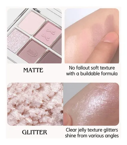 Bbia Paleta Sombras 02 Your Peach Mate Y Glitter