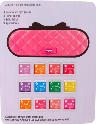 Maquillaje Estuche Bolso Poppi Nena Nuevo Cod S22360 Bigshop