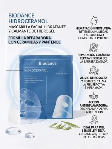 Mascarillas Faciales Biodance Real Deep Mask Kit X4colores
