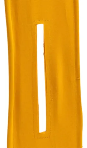 Summer Deft Bun Print Hair Band Wire Headband Amarillo Puro