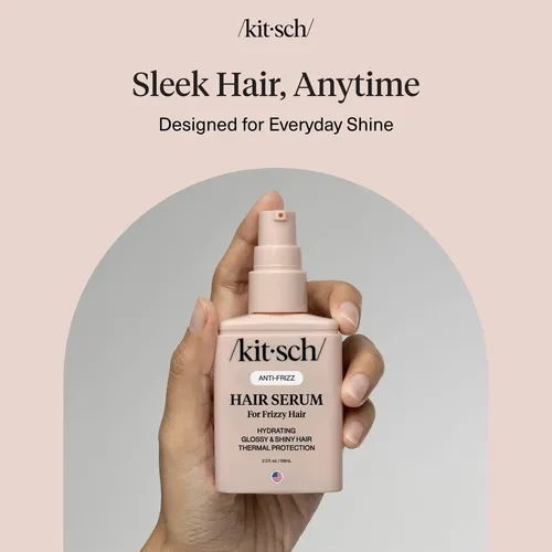 Sérum Para El Cabello Kitsch Frizz Control, 2.3 Oz, Antiencr
